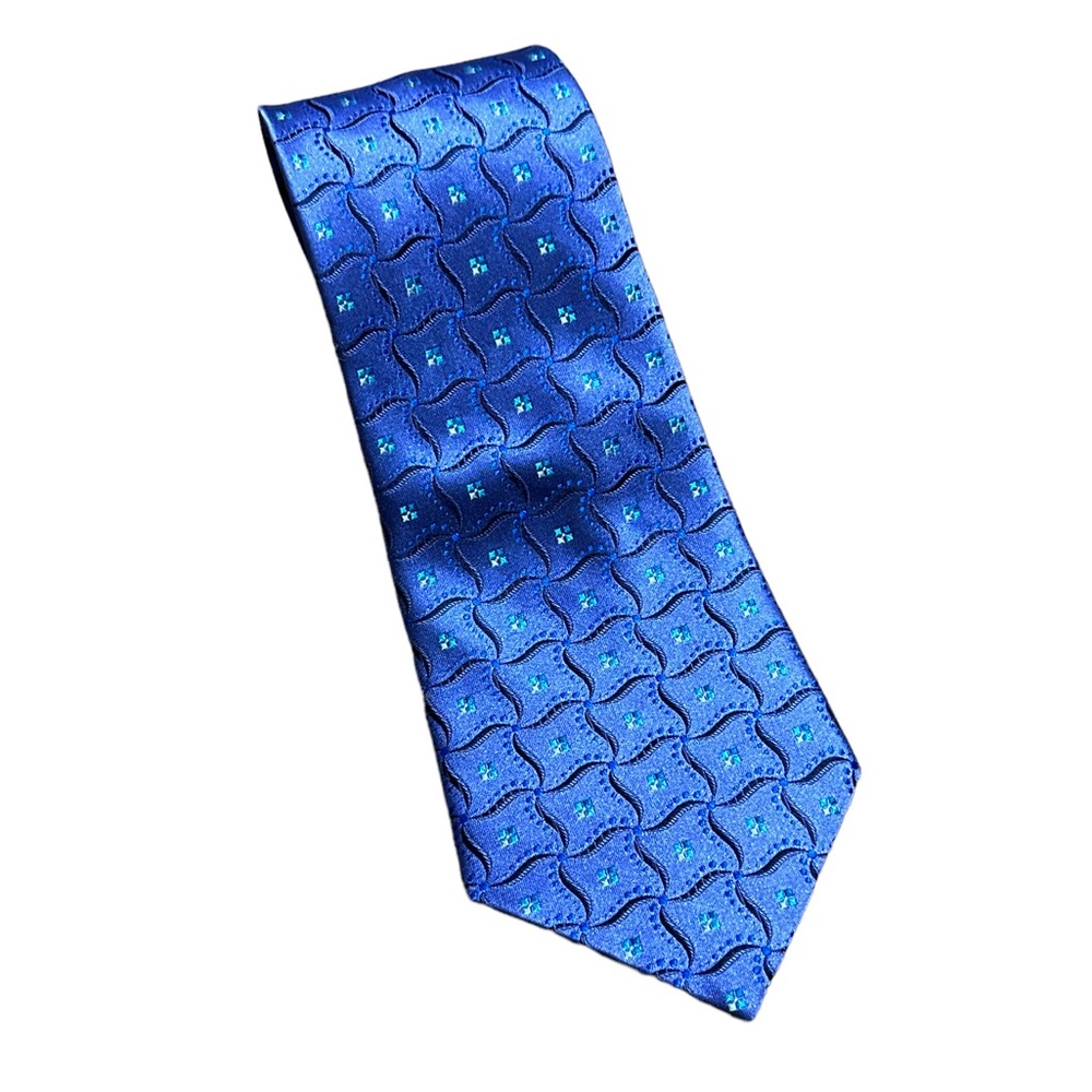 Nordstrom Blue Tailored Silk Tie EUC